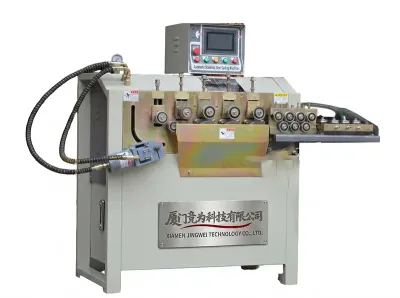 Volautomatische Roestvrijstalen Oprolmachine DQ2-10mm - Afkortmachine