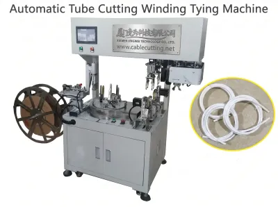 Volautomatische Buis Snij-, Wikkel- en Bindmachine WPM-02L