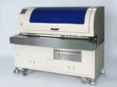 Automatische Kabelstrip- en Afschermingsborstelmachine CS-BST007