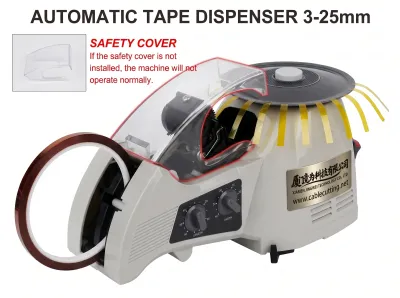 Desktop Elektronische Tapedispenser 3-25mm Automatisch ZCUT-8