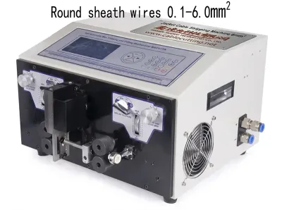 Mantelkabel Stripmachine 6mm² voor Beklede Draden WPM-09HT