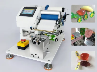 Automatische Geleivouw Etiketteermachine voor Bevroren Producten WPM-60GD - Kabelmarkeermachine