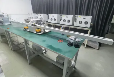 Tape Winding Machine + Double-Side Wire Drawing JW-303KL-1m Thumb