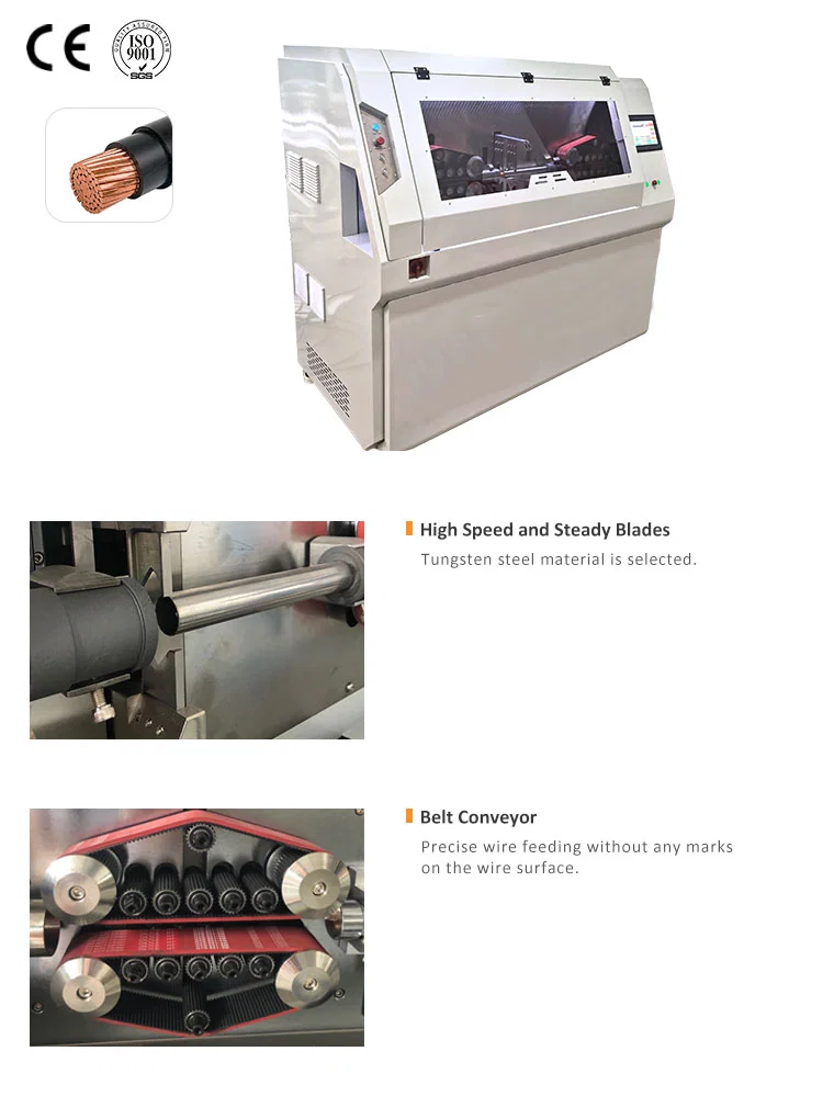 kabel Kabel strippen en snijden machine, draadstripper, kabel knippen en stripmachine