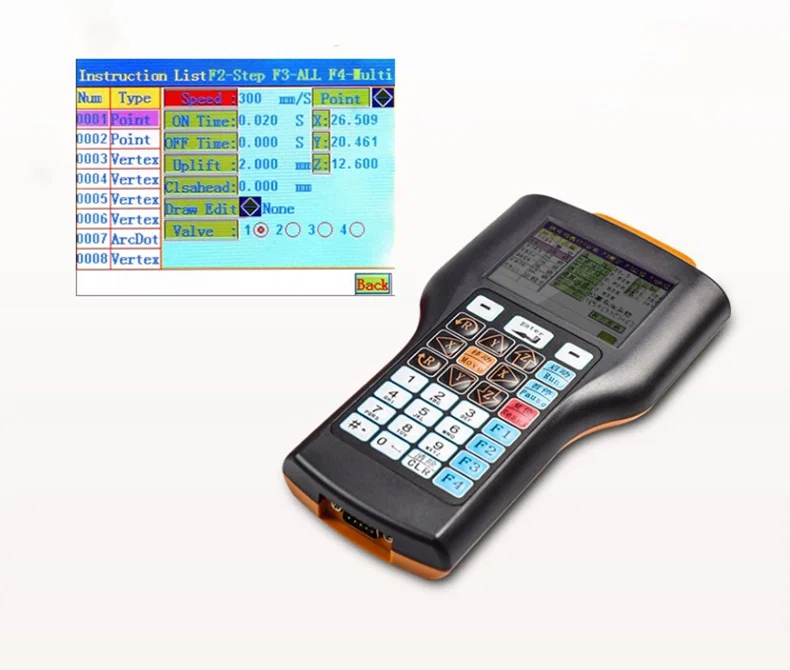 Vaste lijm hotmelt doseerrobot hoogwaardige desktop 551 lijm dispenser robot, Viscositeit Hot Melt Dispensing Robot