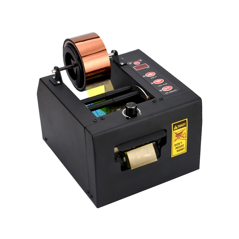 Filmsnijmachine, dispensertape, gegomde tapedispenser