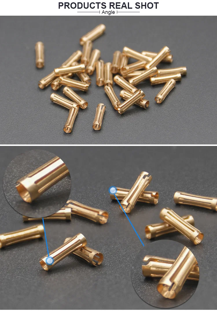 Koperen batterijpolen, messing terminalconnector, precisiestempelterminal 