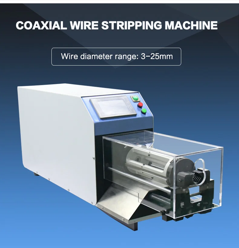 Coaxiale kabelstripmachine, Automatische coaxiale kabelmachine, Micro-coaxiale kabelstripmachine, Coaxkabelstripmachine, Coaxdraadstripper, Coaxiale draadstripmachine, Coaxiale draadstripmachine, Coaxiale draadstripmachine, Draadstrippermachine