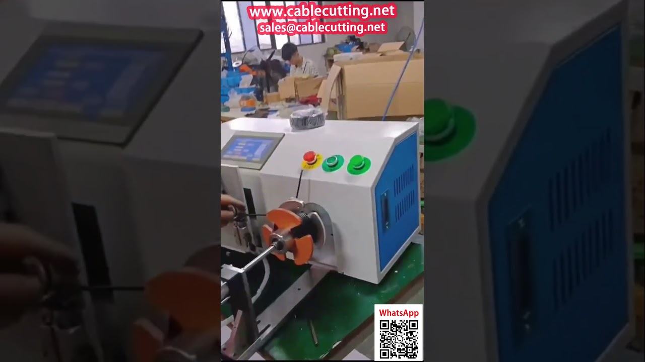 Automatische opwikkel- en legmachine voor kabelbomen – Efficiënte draadbundelverwerking
