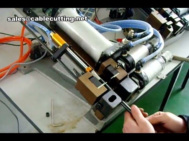 Automatische kabelstrip- en snijmachine | Hoge precisie draadverwerking