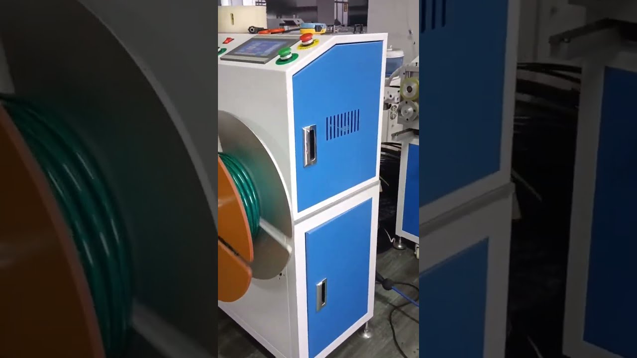Automatische machine voor meter tellen, traverseren, snijden, buis wikkelen & oprollen - Alles-in-één (1mm-16m)