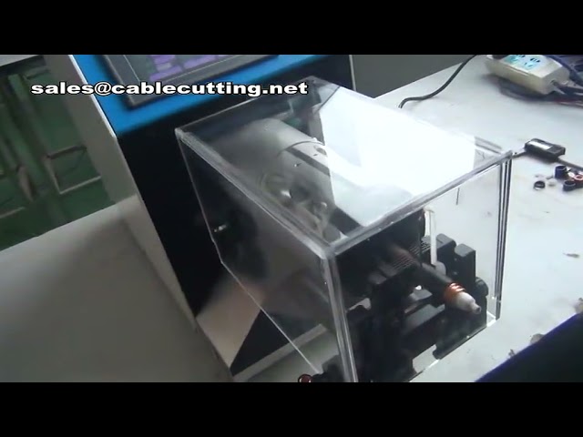 Automatische coaxkabel stripmachine – Hoogwaardige kabelstripper voor precisiewerk