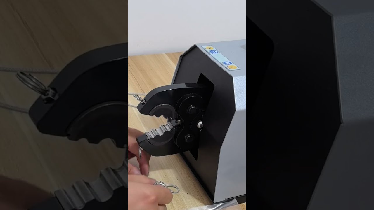 Heavy-Duty 9-Ton Pneumatic Terminal Crimping Machine for Large Lugs