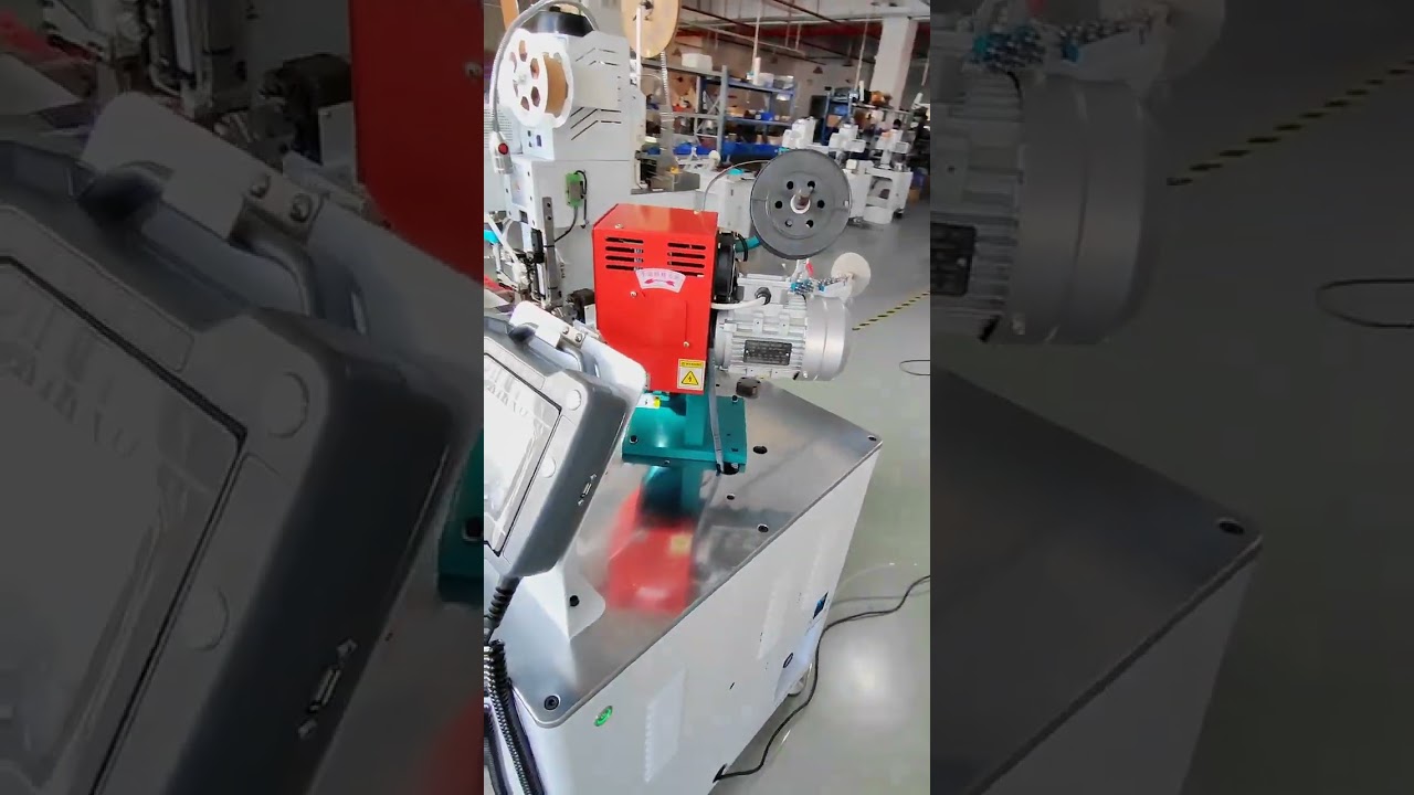 One End Insulated Terminal, One End Copper Tape Crimping Machine