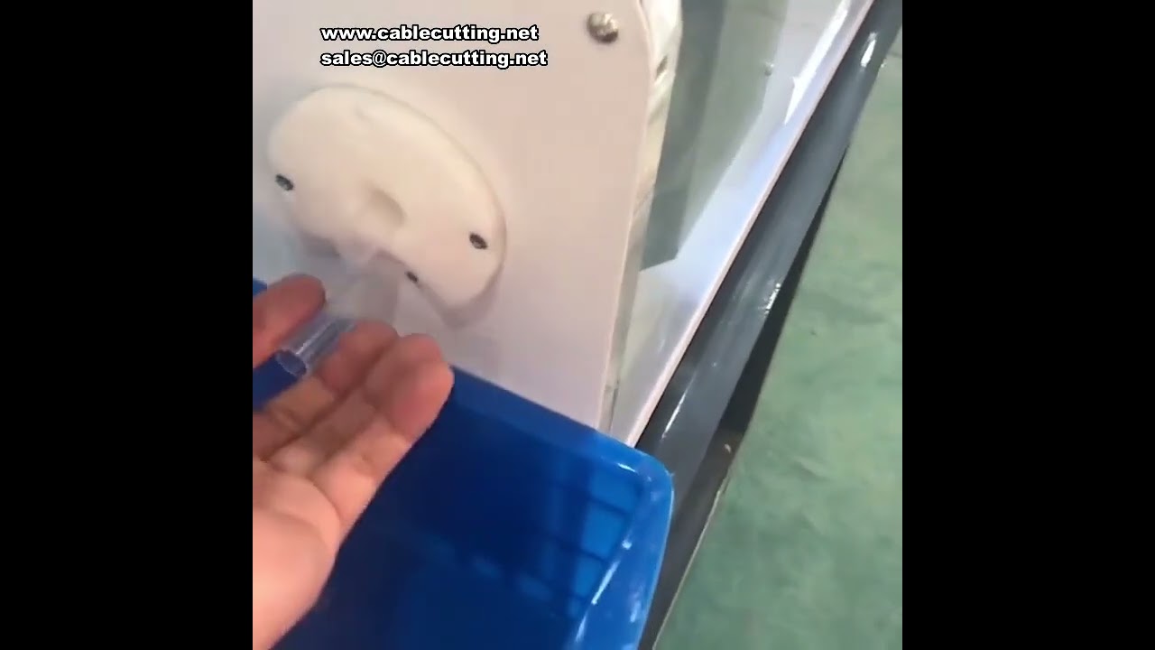 1000W gegolfde buis snijmachine | 4-32mm diameter, instelbare snijlengte 5-9999mm