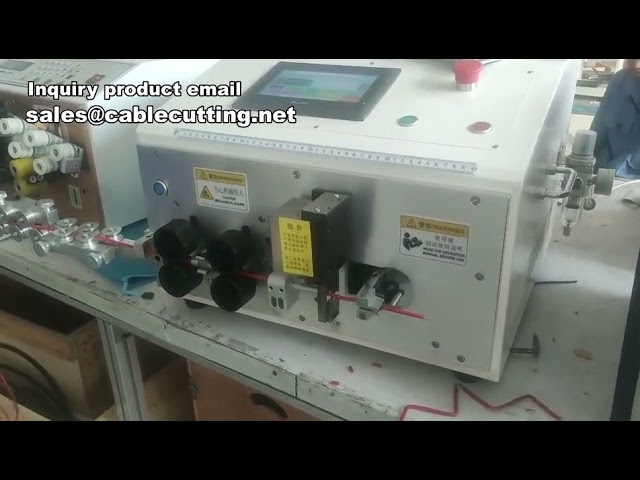 Automatic Wire Cutting, Stripping, and Bending Machine