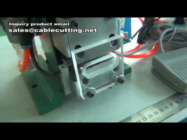 Verticale Draadstripmachine – Semi-automatische Draadstripper & Draadpelmachine