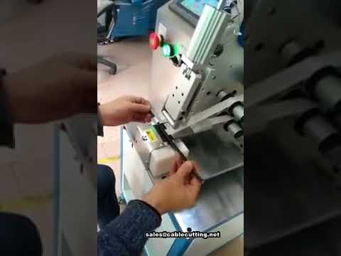 Automatische ronde draadlabelmachine – efficiënte labeling voor kabels en draden