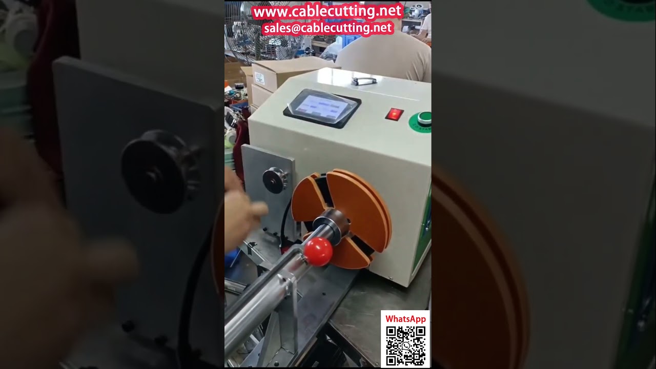 HDMI Cable Processing Machine for Coiling, Tying, and Coiling