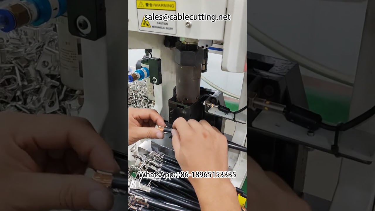Hydraulische krimpmachine #kabelterminalmachine #krimpmachine #zeszijdige mallen