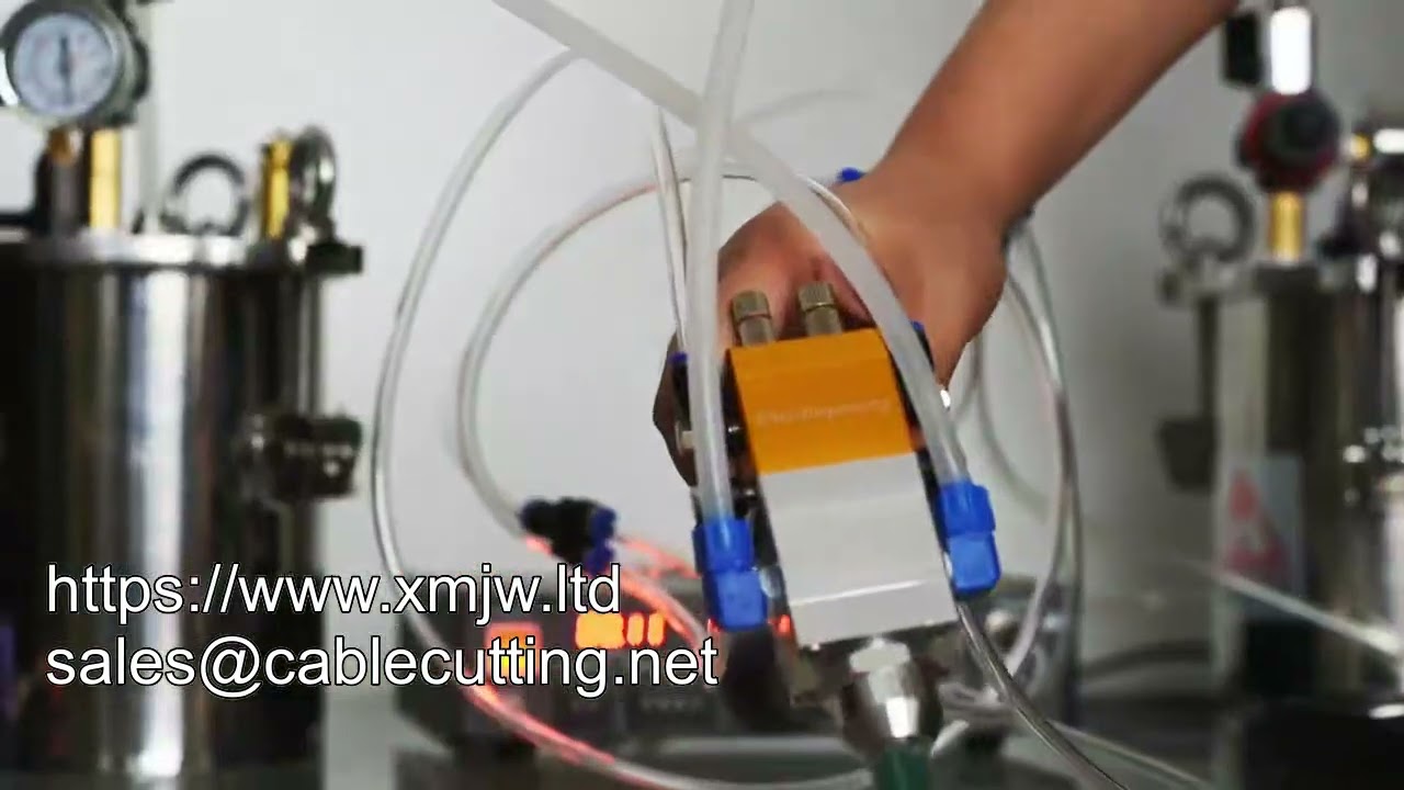 Epoxyhars 11: AB Lijm Dual Barrel Dispenser – Semi-automatische Epoxy Doseermachine (2 types)