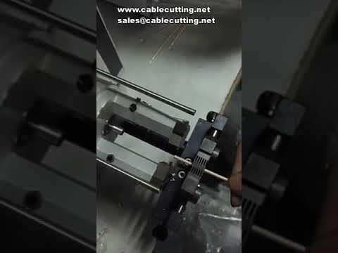 Coaxiale afstripmachine | Meerlaagse draadstripper | Precisie kabelverwerking