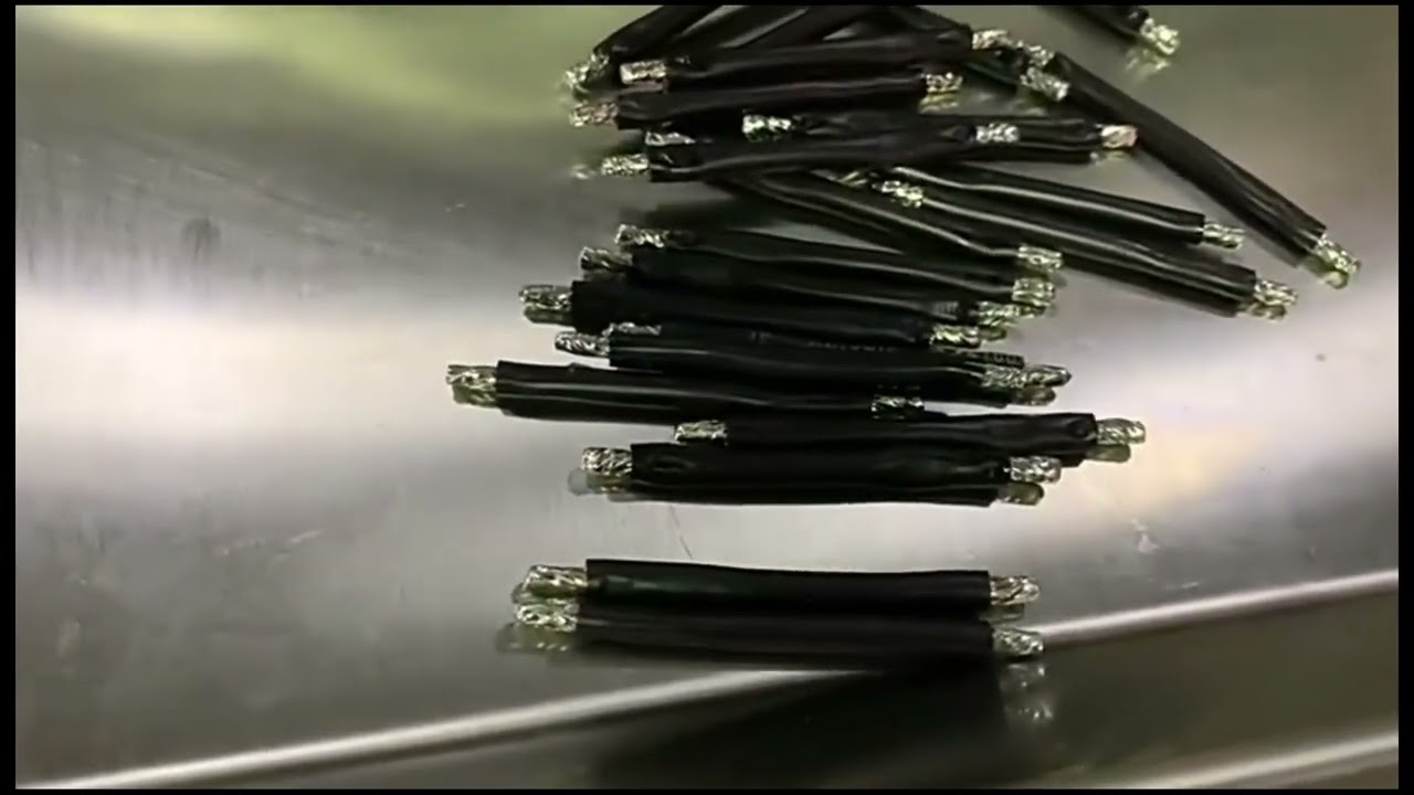 Volledig Automatische 10-Draads Dubbele Kop Dompelmachine - Strippen, Knippen & Twisten
