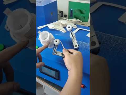 Wikkelmachine voor Apple iPhone datakabels met papieren kaart | Fabrikant #fabriek #machine