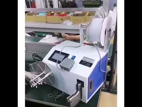 Automatische draadspiraal wikkelmachine met bind- en tie-functie