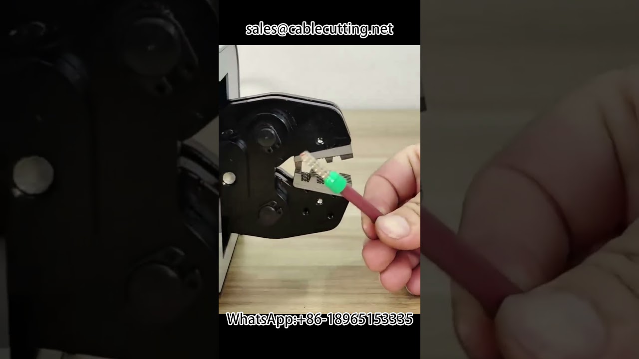 Pneumatische krimpmachine voor hoge productiviteit