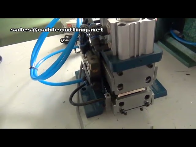 Pneumatische Kabelstripper – Automatische Draadontmanteling & Stripping Machine