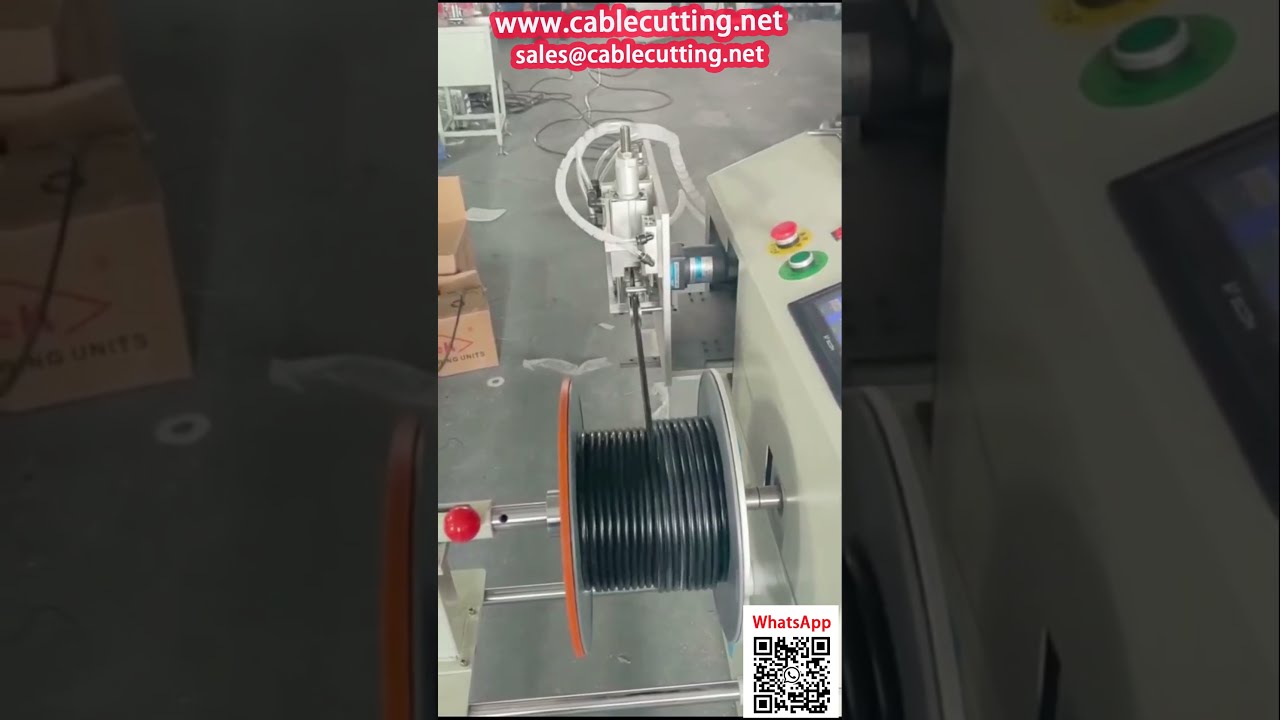 4-in-1 automatische opwikkelmachine - Tellen, wikkelen, leggen en snijden in één