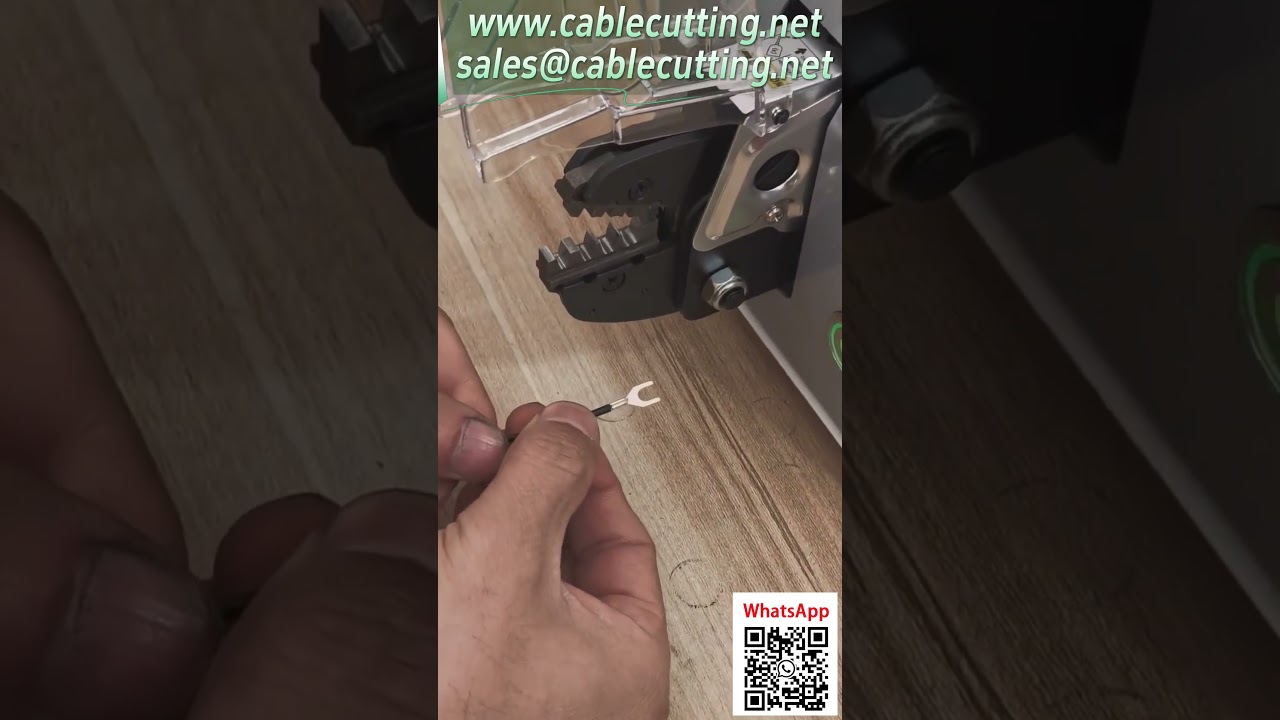 Professionele 20EC Elektrische Krimpmachine – UT0 5-Terminal, Stevig & Verwisselbare Matrijzen