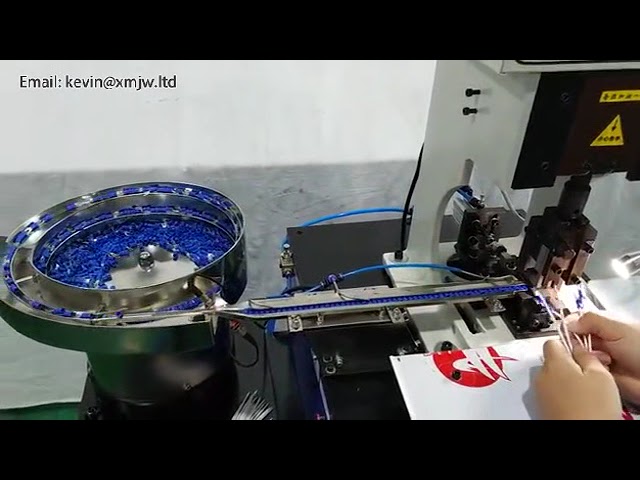 Single Grain Terminal Crimping Machine with Intelligent Vibrating Plate & Automatic Feeding