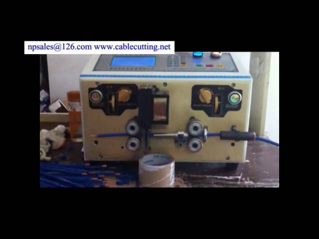 Zware kabelknipper en -stripper machine WPM-996 – industriële draadverwerking