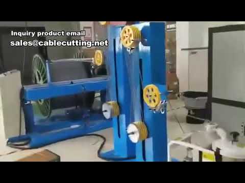 Automatische stroomkabel productie- en krimpmachine | Efficiënte kabelassemblage