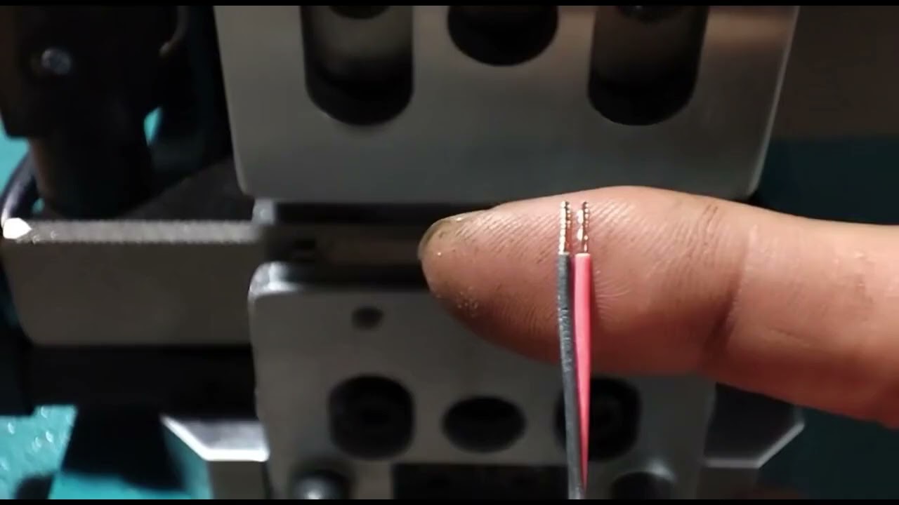 Pneumatic Wire Stripping and Twisting Machine | Industrial Equipment Demo Video