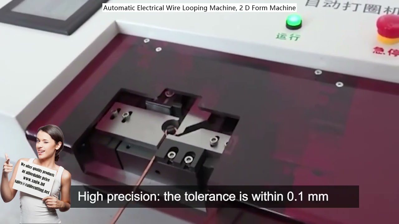 Automatische Elektrische Draadlusmachine – 2D Vormmachine voor Precisie