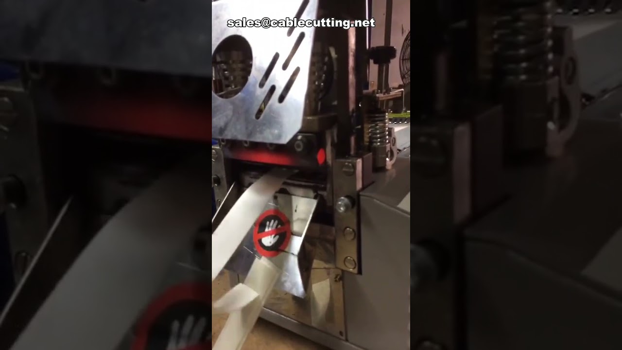 Automatic Nylon Fabric Double-Sided Ribbon Tape Cutting Machine