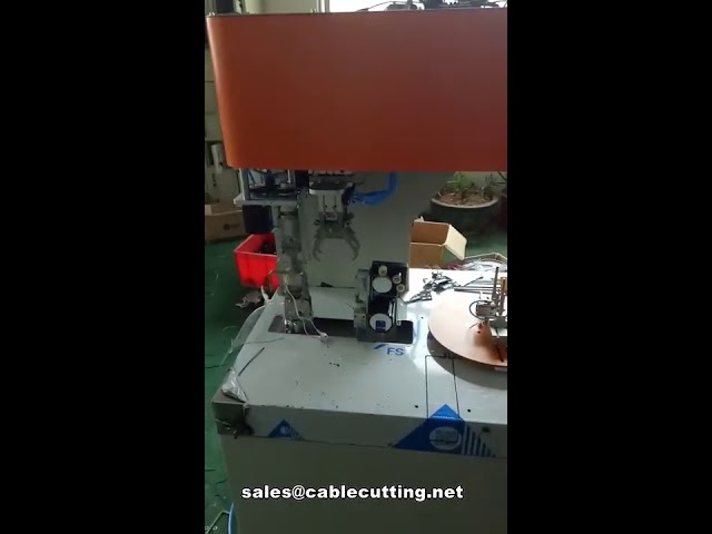 Automated Earphone Cable Winding Machine for Factory Assembly