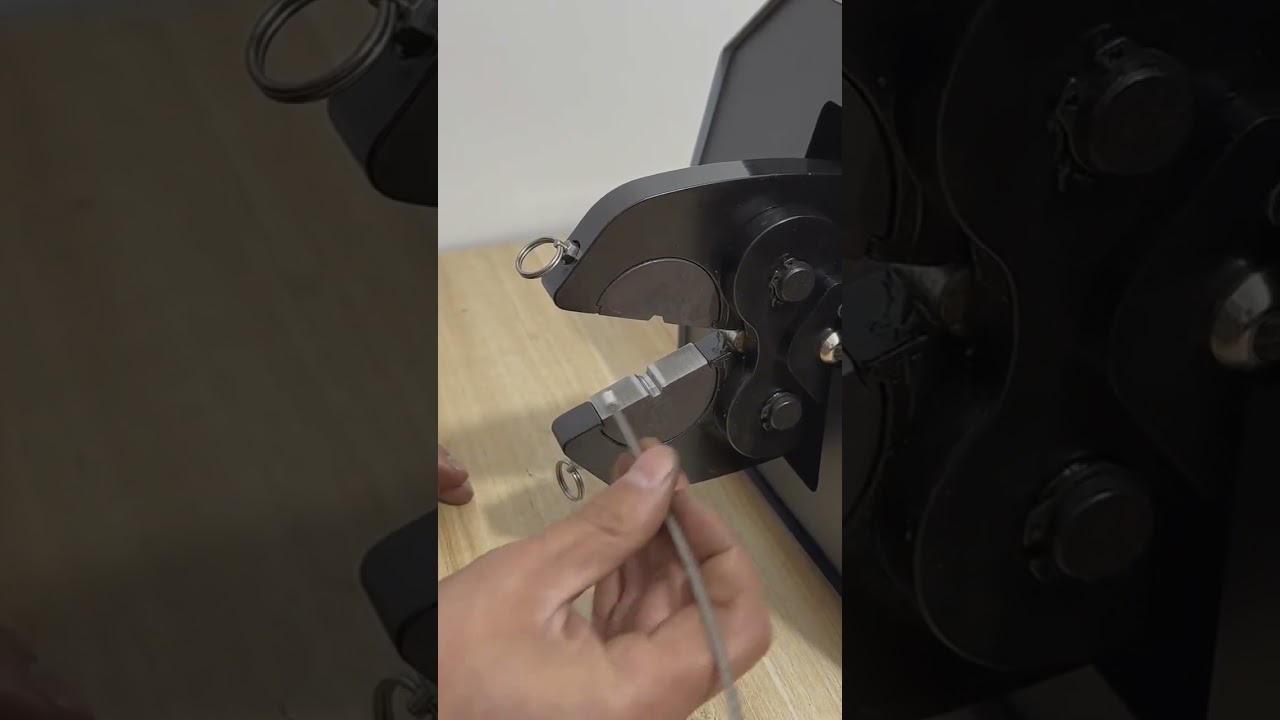 Powerful Pneumatic Crimping Machine for Steel Wire Ropes