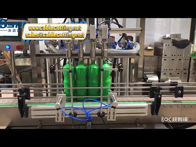 Meerkops pistonvulmachine 1-4-6 koppen – voor sap, zeep, cosmetica, mondwater en vloeibare wasmiddelen