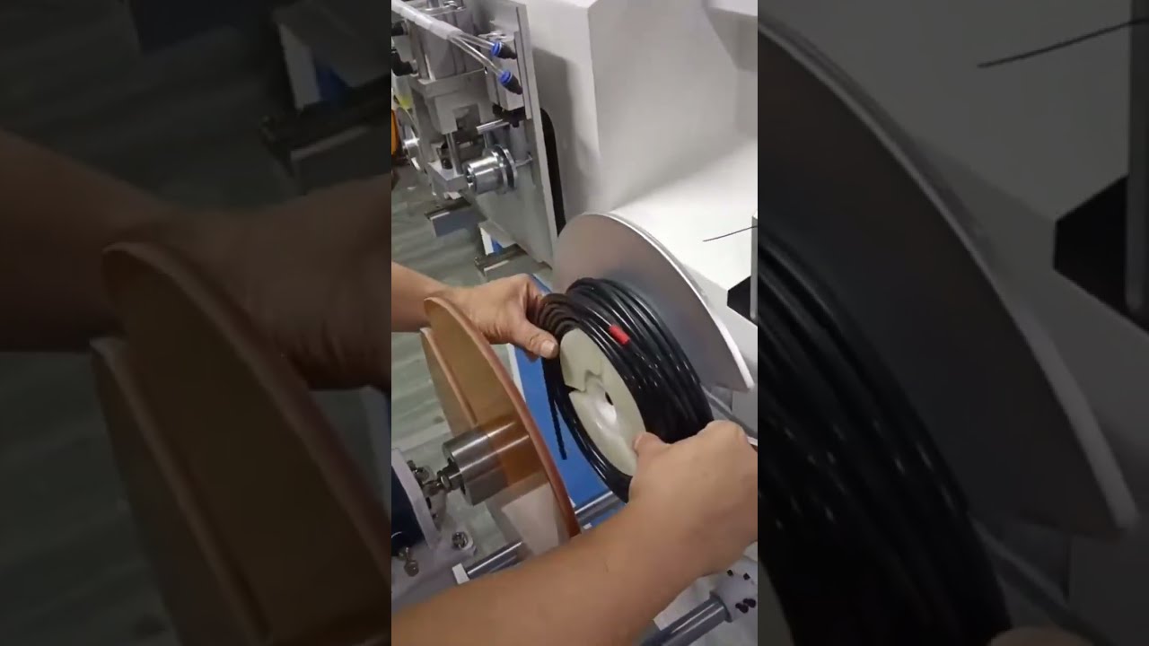 Efficiënte automatische machine voor tellen, sorteren, snijden en binden van druppelirrigatiebuizen
