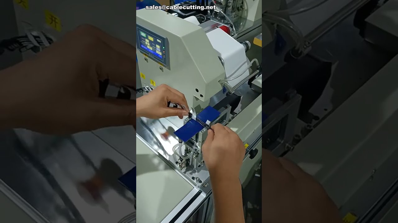 High Precision Servo Wire Fold Over Labeling Machine for Factory Automation