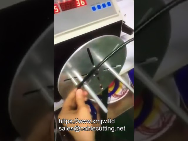 WPM-120 Flexible Semi-Automatic Coil Wire Winding Machine for Headphone Wire