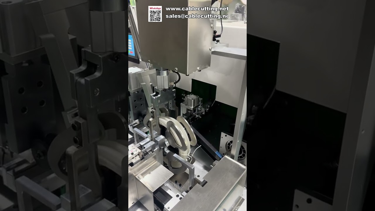 Volledig automatische meterregistratie, draadsnij-, wikkel- en bindmachine