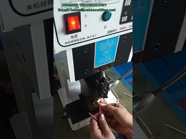 Ultra-stille semi-automatische krimpmachine 1,5 ton – Elektrische draadpersmachine OTP