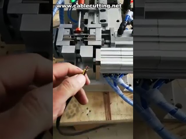 Multi-Function Pneumatic Automatic Wire Cutting and Stripping Machine