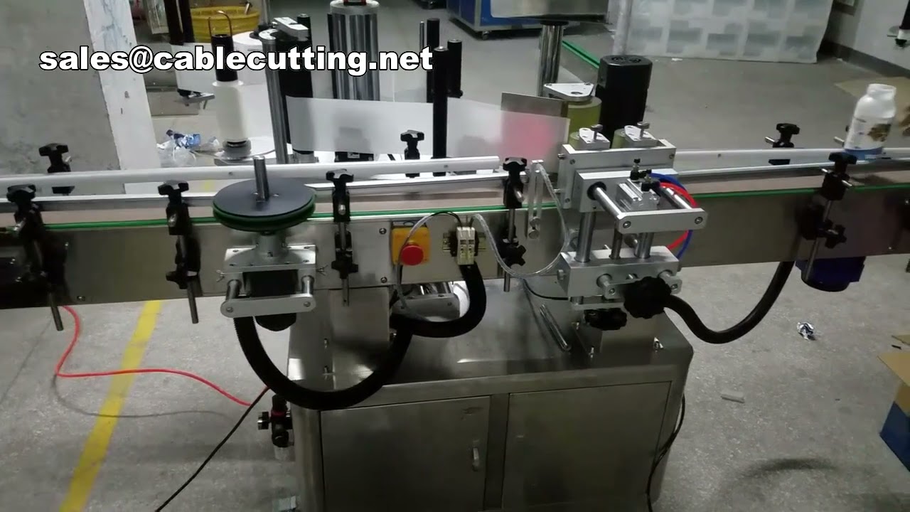 Automatische honingvul-, dop- en frontetiketteermachine (compact en draagbaar)