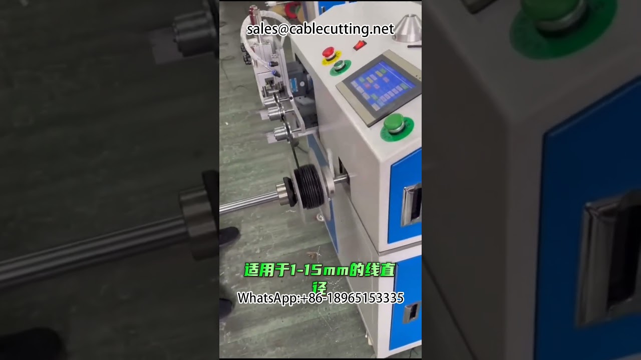 Automatische meter tellende sorteer-, snij- en wikkelmachine | Meter tellende wikkelmachine | Draad wikkelen